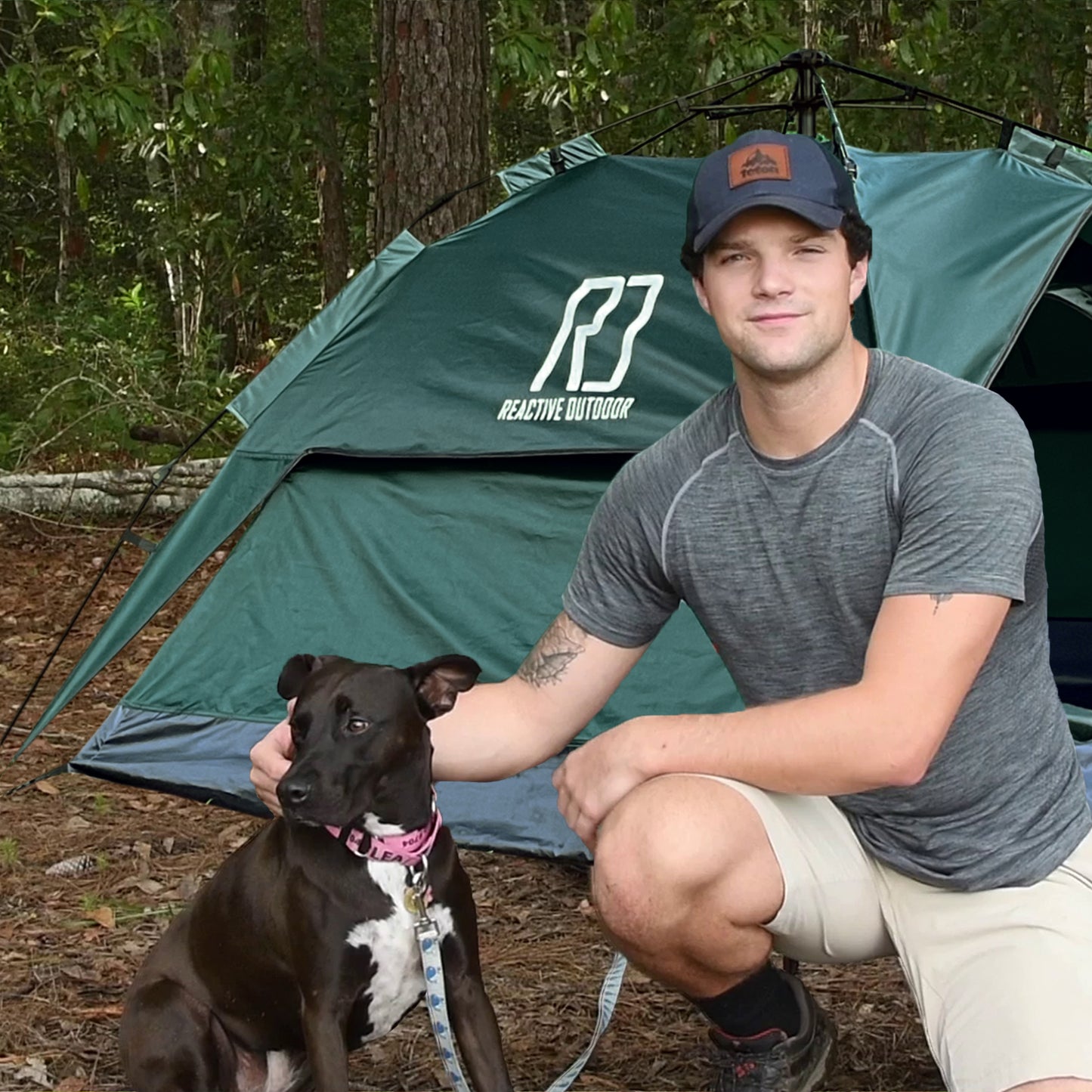 Large-Sized 3 Secs Tent + FREE Camping Tarp (For 2-3 Person, US)