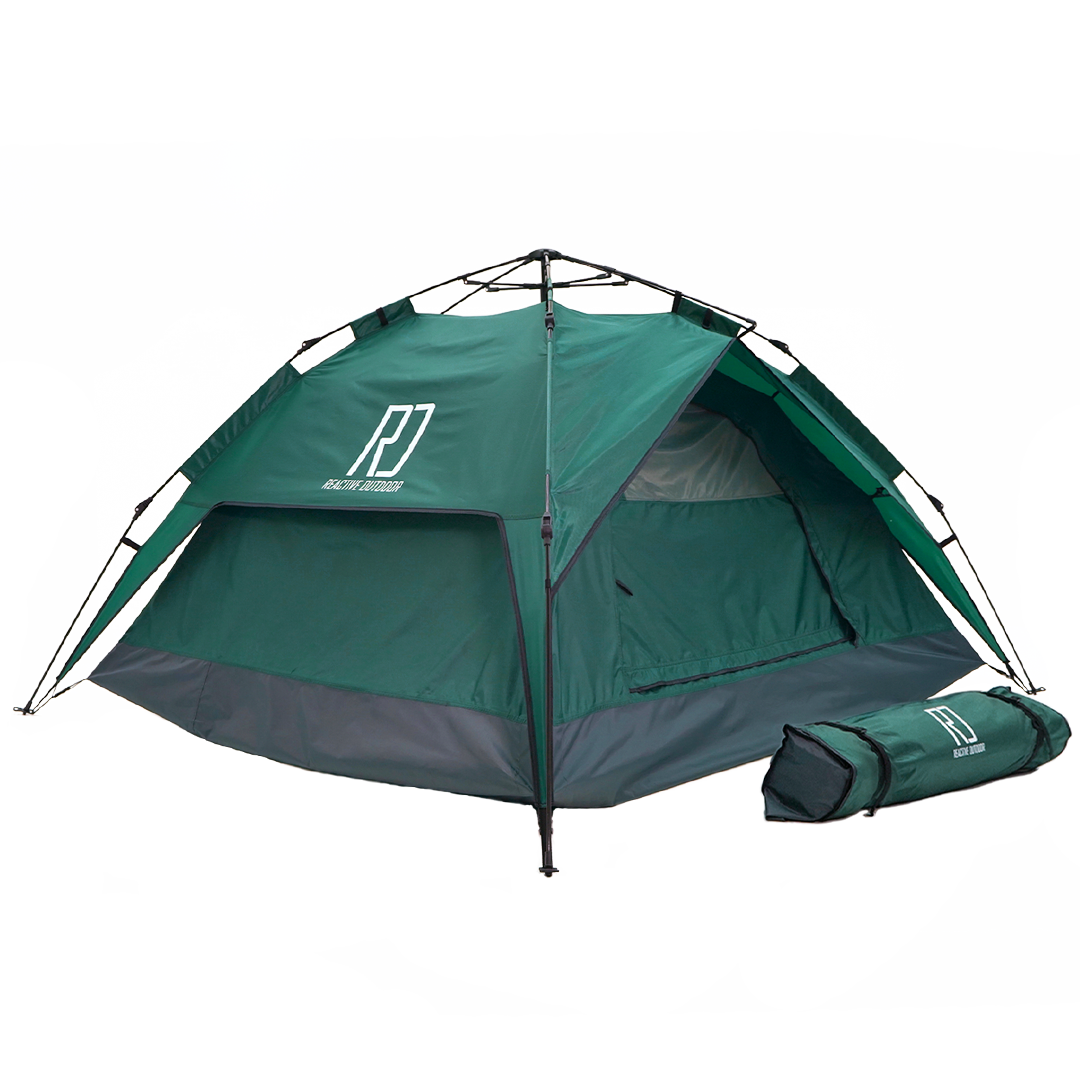 Large-Sized 3 Secs Tent + FREE Camping Tarp (For 2-3 Person, US)