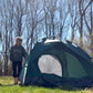 Large-Sized 3 Secs Tent + FREE Camping Tarp (For 2-3 Person, US).